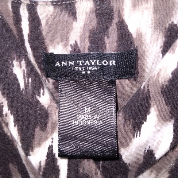 2A. Ann Taylor [Est. 1954] Leopard Print Dress - Picture 2 of 14
